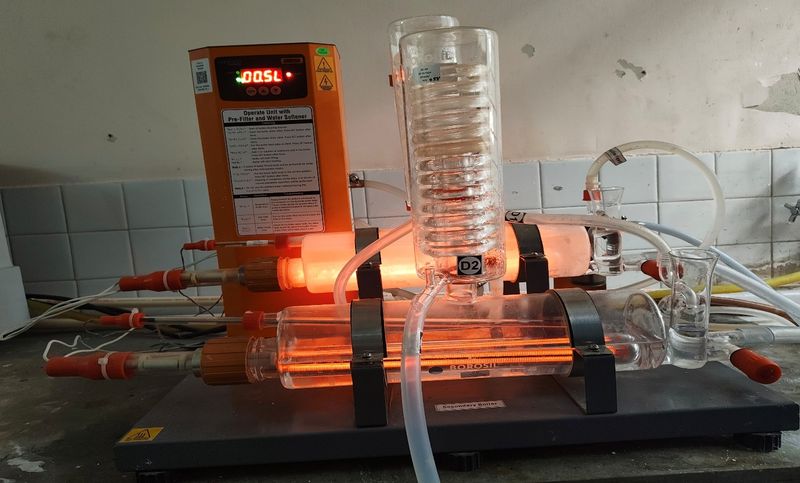 Double Distillation Unit